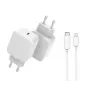 CoreParts MBXUSB-AC0015 mobiililaturi universaali valkoinen AC pikalataus sisäkäyttöön