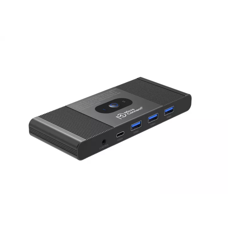 KVM-kytkin MicroConnect MC-DP-KVM202K 2 porttia DisplayPort