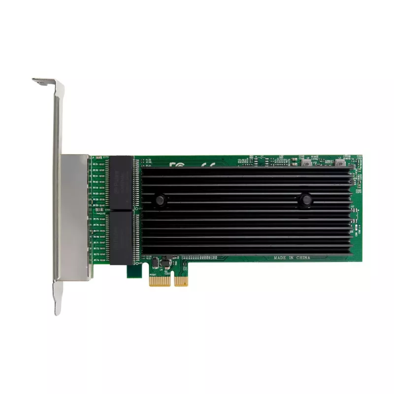 PCIe x1 -verkkokortti MicroConnect MC-PCIEX1-82575-Q Intel 82575 -ohjaimella