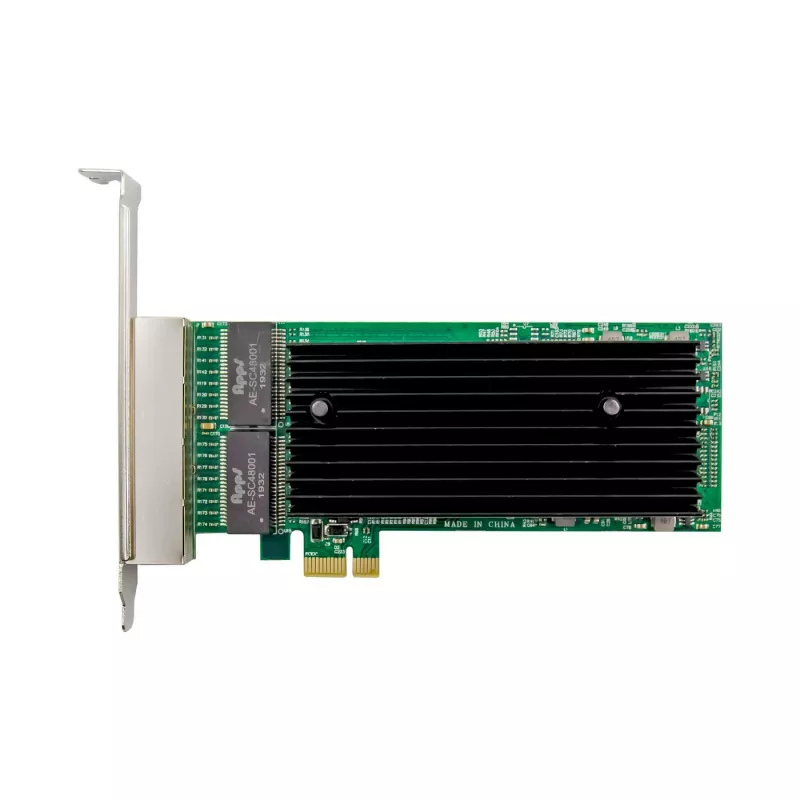 MicroConnect MC-PCIEX1-82576-Q neliporttinen Gigabit-verkkokortti, PCIe x1, Intel 82576