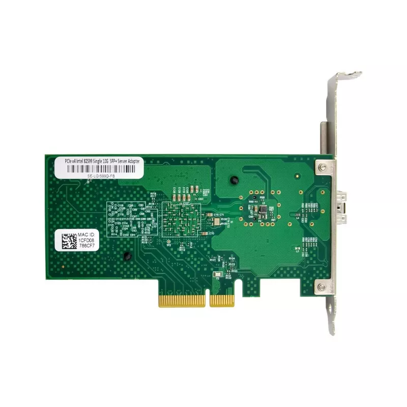 Verkkokortti MicroConnect X520-DA1 PCIe x4 — kaksiporttinen 10GbE SFP+