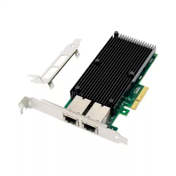 Verkkokortti MicroConnect X550-T2 PCIe x4 kaksiporttinen 10GbE