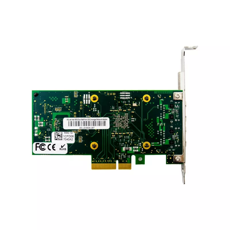 Verkkokortti MicroConnect X550-T2 PCIe x4 kaksiporttinen 10GbE