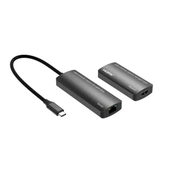 USB-C - HDMI -sovitin MicroConnect MC-USBCHDMIEXT-30M 30 m