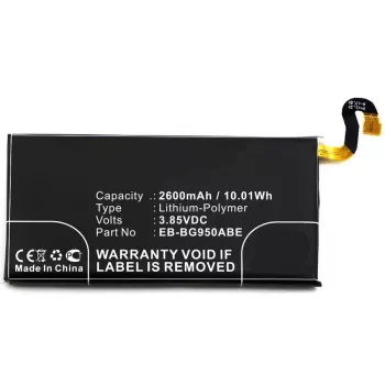 CoreParts MOBX-BAT-SMG950SL matkapuhelimen varaosa akku musta