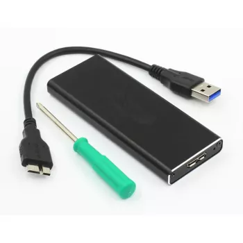 CoreParts MSACSC/USB3.0 muistiaseman kotelo SSD-kotelo musta