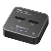 CoreParts MS-CLONER-NVME tallennusaseman telakointiasema USB 3.2 Gen 2 (3.1 Gen 2) Type-C musta