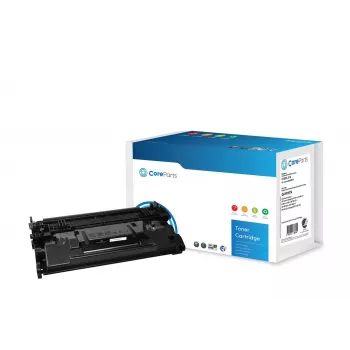 CoreParts värikasetti musta CF287A, 9000 sivua, musta, 1 kpl