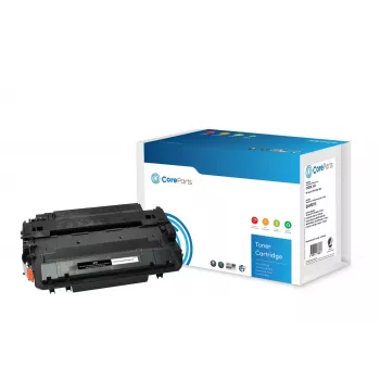 CoreParts värikasetti musta CE255X, 12500 sivua, musta, 1 kpl
