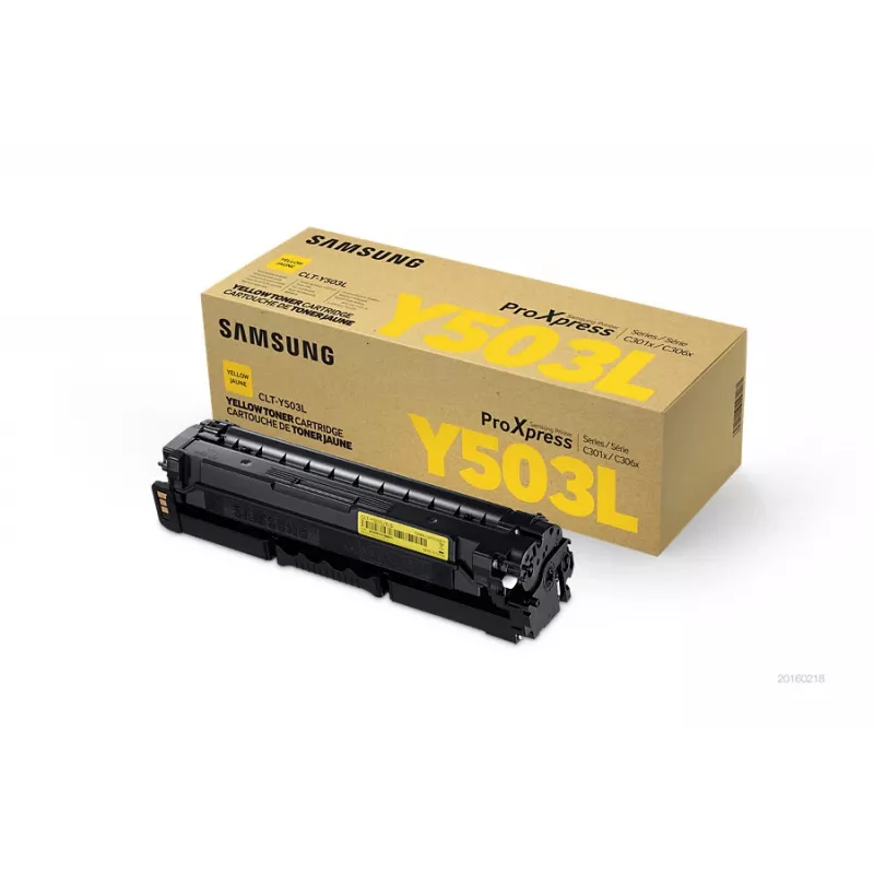 Samsung CLT-Y503L värikasetti 1 kpl alkuperäinen keltainen