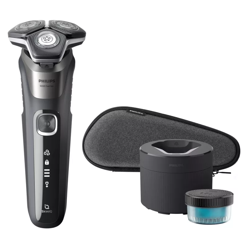 Philips SHAVER Series 5000 S5887/50 -parranajokone märkä- ja kuivaparranajoon SteelPrecision-terillä