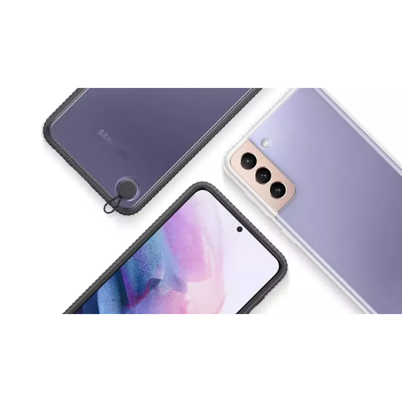 Samsung EF-GG996 -puhelinkotelo 17 cm (6,7 tuumaa) kuori musta, läpinäkyvä