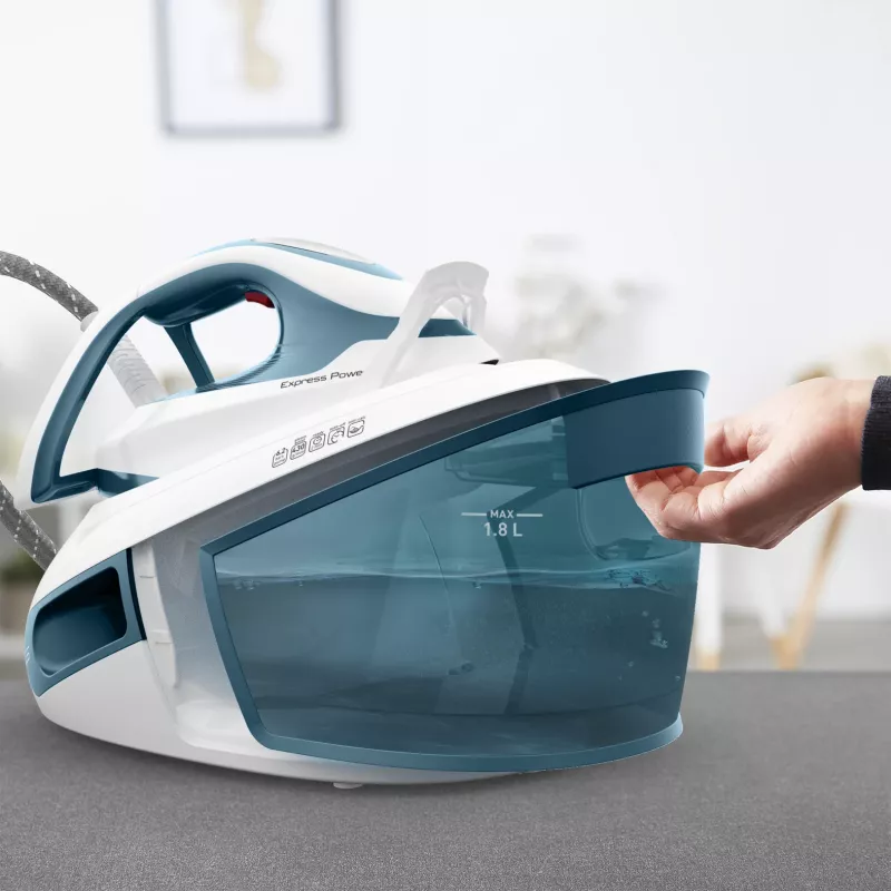 Tefal Express Power SV8111 1,8 l Durilium AirGlide Autoclean -silityspohja sininen, valkoinen