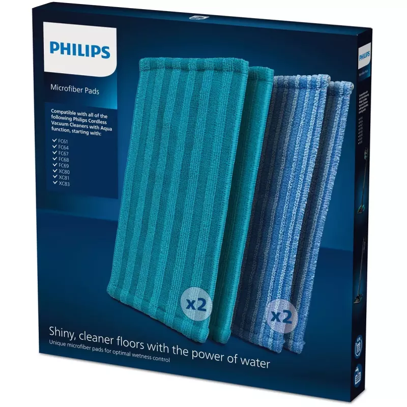 Philips Rechargeable Stick -lisävaruste XV1700/01 mikrokuitutyynyt