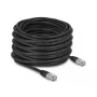 DeLOCK RJ45 Cat.6A 20 m verkkokaapeli musta