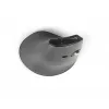 BakkerElkhuizen FastForward Pro hiiri, oikeakätinen, pystysuunnittelu, optinen, RF Wireless + Bluetooth + USB Type-C, 5000 DPI, musta, harmaa