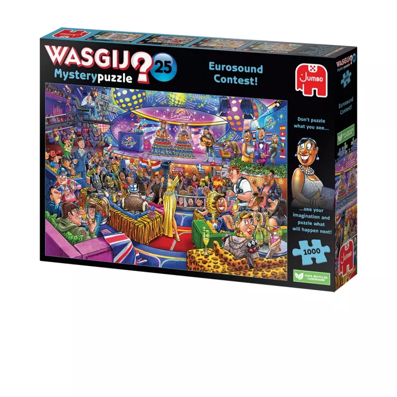 Wasgij Mystery 25 - Eurosound Contest (1000 palaa)