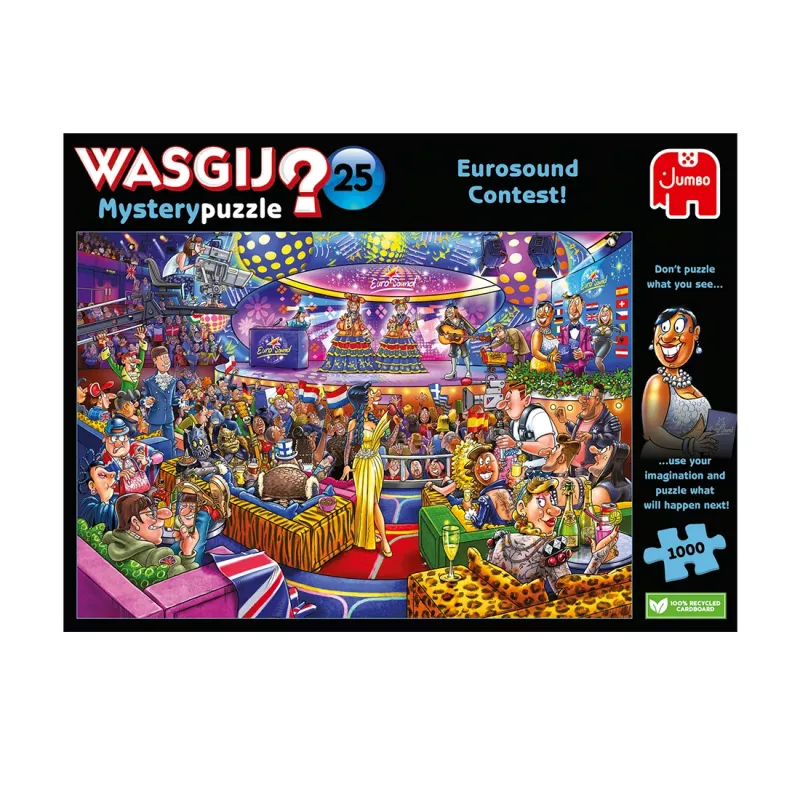 Wasgij Mystery 25 - Eurosound Contest (1000 palaa)