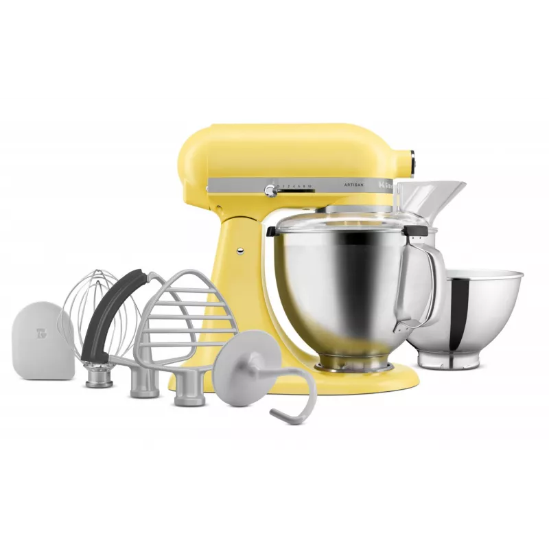 KitchenAid 5KSM195PSEBT yleiskone 300 W ruostumaton teräs, keltainen