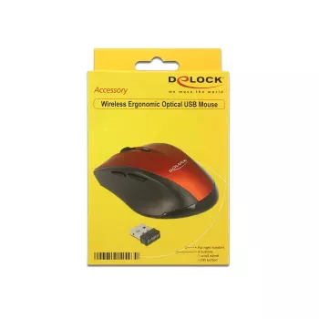 Hiiri DeLOCK 12493 RF langaton optinen 1600 DPI