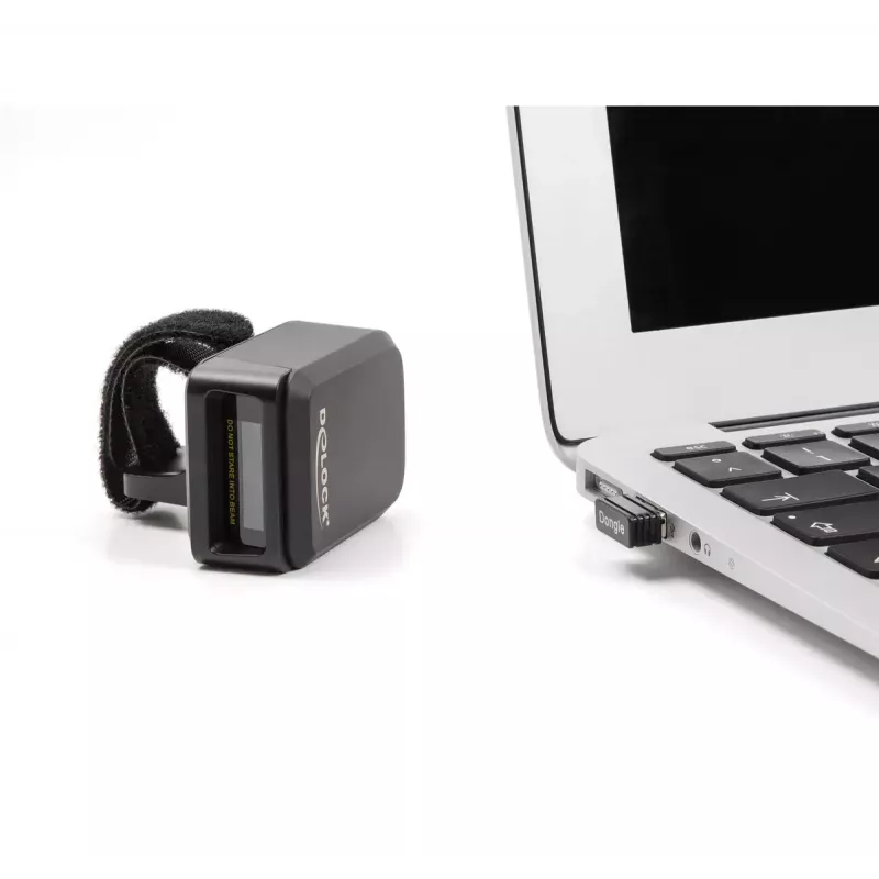 Kannettava viivakoodiskanneri DeLOCK 90607 1D 2D langaton Bluetooth