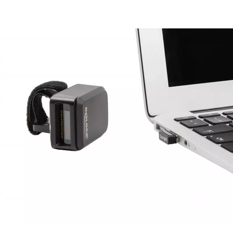 Kannettava viivakoodiskanneri DeLOCK 90610 1D 2D langaton Bluetooth