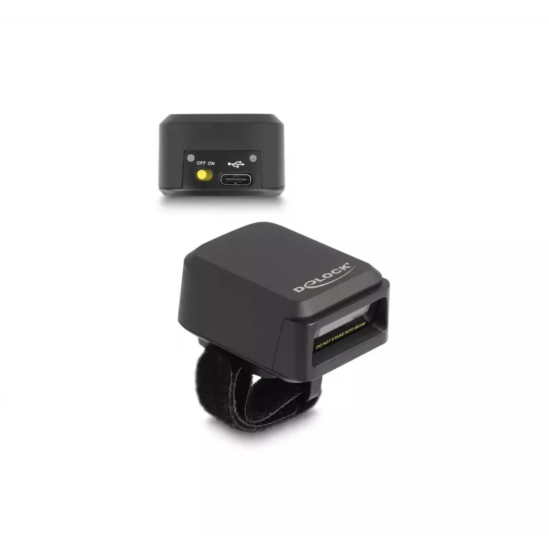 Kannettava viivakoodiskanneri DeLOCK 90610 1D 2D langaton Bluetooth