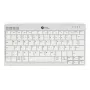 BakkerElkhuizen UltraBoard 950 V2 Wireless DE Qwertz, Tenkeyless (80 - 87%), johdollinen ja johdoton, USB + Bluetooth, saksikytkin, QWERTZ, tummanharmaa, vaaleanharmaa