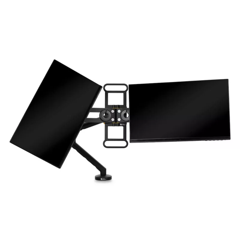 BakkerElkhuizen BE Universal Crossbar, 8 kg, 43,2 cm (17 inch), 88,9 cm (35 inch), 100 x 100 mm, korkeussäätö, musta