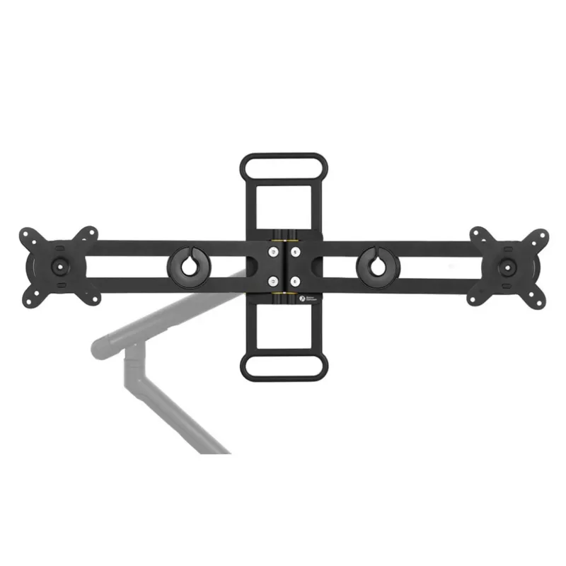 BakkerElkhuizen BE Universal Crossbar, 8 kg, 43,2 cm (17 inch), 88,9 cm (35 inch), 100 x 100 mm, korkeussäätö, musta