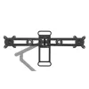BakkerElkhuizen BE Universal Crossbar, 8 kg, 43,2 cm (17 inch), 88,9 cm (35 inch), 100 x 100 mm, korkeussäätö, musta