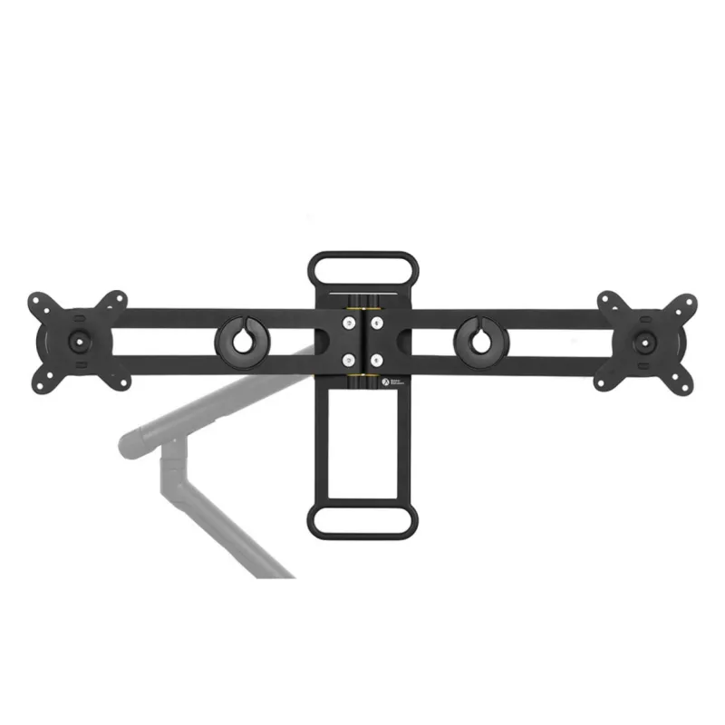 BakkerElkhuizen BE Universal Crossbar, 8 kg, 43,2 cm (17 inch), 88,9 cm (35 inch), 100 x 100 mm, korkeussäätö, musta