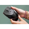 BakkerElkhuizen Handshake hiiri vasen, vasenkätinen, pystysuunnittelu, optinen, RF langaton + Bluetooth + USB Type-C, 6400 DPI, musta, harmaa
