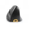 BakkerElkhuizen Handshake hiiri oikea, oikeakätinen, pystysuunnittelu, optinen, RF langaton + Bluetooth + USB Type-C, 6400 DPI, musta, harmaa