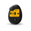BakkerElkhuizen MidWay hiiri vasen, vasenkätinen, pystysuunnittelu, optinen, RF langaton + Bluetooth + USB Type-C, 2400 DPI, harmaa, musta