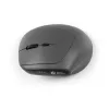 BakkerElkhuizen MidWay hiiri oikea, oikeakätinen, pystysuunnittelu, optinen, RF langaton + Bluetooth + USB Type-C, 2400 DPI, harmaa, musta