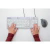 BakkerElkhuizen UltraBoard 955 V2 Numeric, USB, 22, kannettava/pöytätietokone, 1,5 m, tummanharmaa, vaaleanharmaa