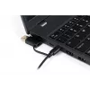 BakkerElkhuizen UltraBoard 955 V2 Numeric, USB, 22, kannettava/pöytätietokone, 1,5 m, tummanharmaa, vaaleanharmaa