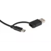 BakkerElkhuizen UltraBoard 955 V2 Numeric, USB, 22, kannettava/pöytätietokone, 1,5 m, tummanharmaa, vaaleanharmaa