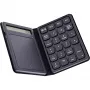 InLine 55379G Bluetooth-numeronäppäimistö kosketuslevyllä ja näytöllä, taitettava, musta
