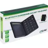 InLine 55379G Bluetooth-numeronäppäimistö kosketuslevyllä ja näytöllä, taitettava, musta