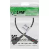InLine 16934L virtajohto musta 0,5 m IEC C13 IEC C14