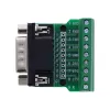 InLine 92501D johdinliitin riviliitin / D-Sub 9 musta, vihreä