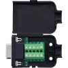 InLine 92501G liitin liitinlohko / D-Sub 9 musta