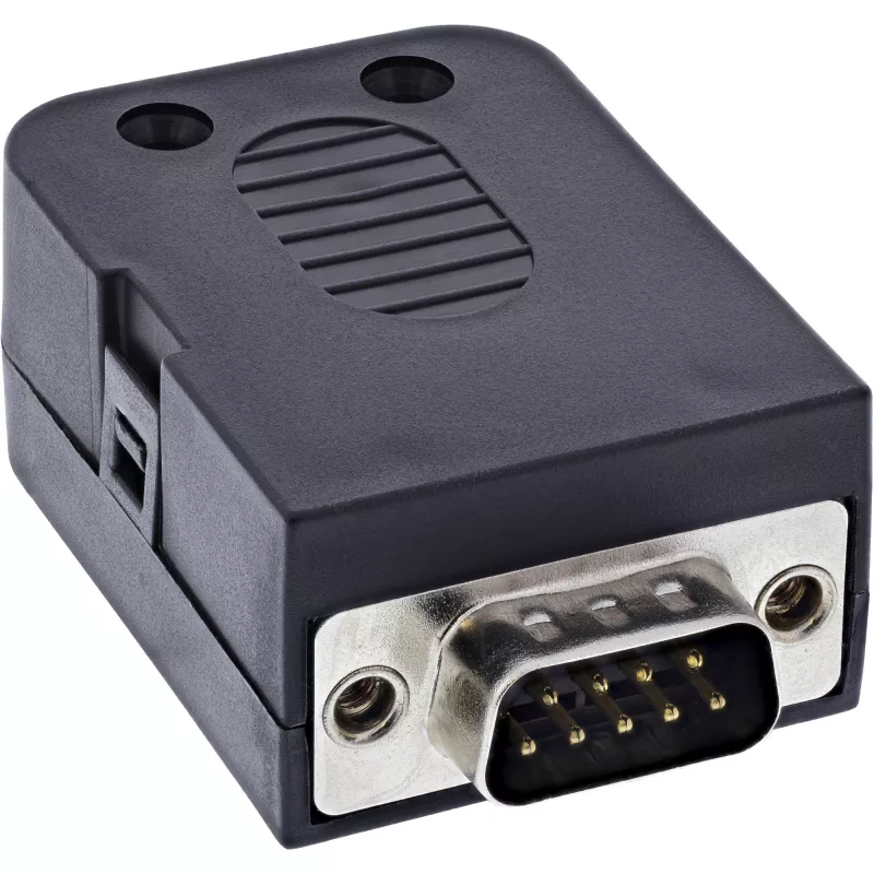 InLine 92501I kaapeliliitin riviliitin / D-Sub 9 musta