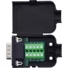 InLine 92501I kaapeliliitin riviliitin / D-Sub 9 musta