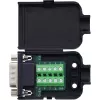 InLine 92501J kaapeliliitin riviliitin / D-Sub 9 musta