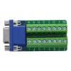 InLine 92503A johdinliitin riviliitin, VGA (HD15) sininen, vihreä