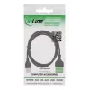 InLine 92504G kaapeliliitin USB-A / riviliitin, 5-napainen musta, vihreä