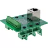 InLine 92505A kaapeliliitin RJ45 8P8C / riviliitin 9 napaa vihreä